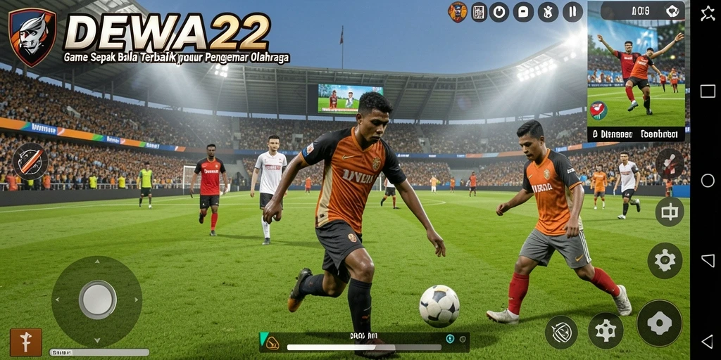 Tampilan gameplay DEWA22 yang menegangkan dan seru.