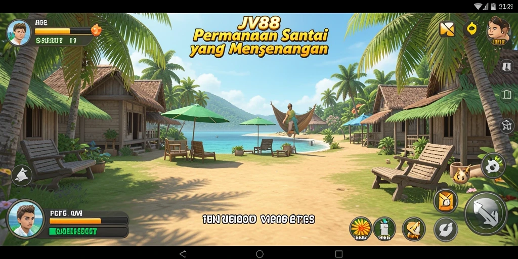 Tampilan gameplay JV88 yang mengasyikkan dan penuh warna.