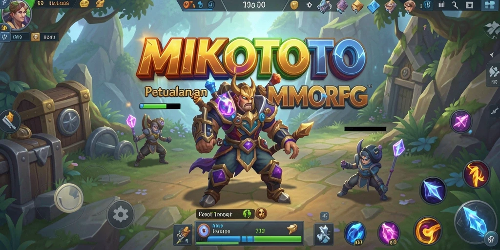Tampilan gameplay seru di dunia fantasi MIKOTOTO.